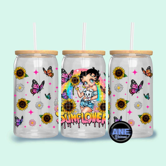 Sunflower UVDTF WRAP