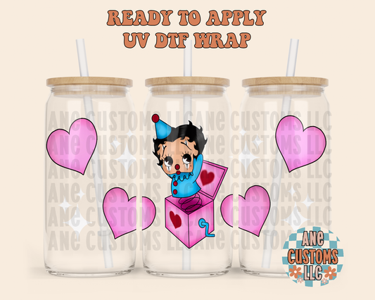 BB toy pink UVDTF WRAP