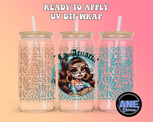 La acuaria dia de los muertos UVDTF