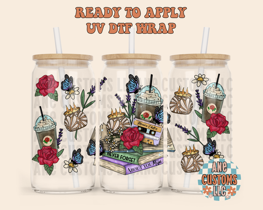 never forget about you mija UVDTF WRAP