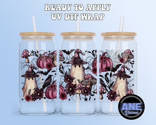 Witchy ghost UVDTF WRAP