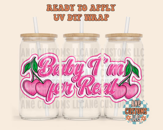 Baby I’m for real UVDTF WRAP