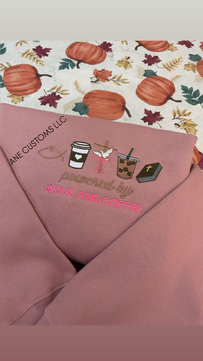 Powered by Jesus and coffee