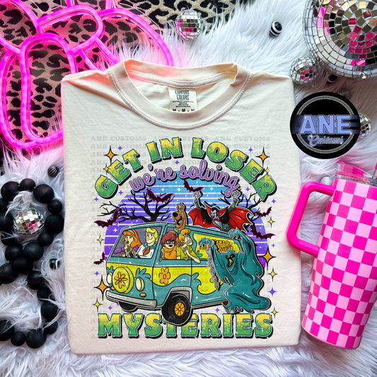 Get in looser we’re solving mysteries