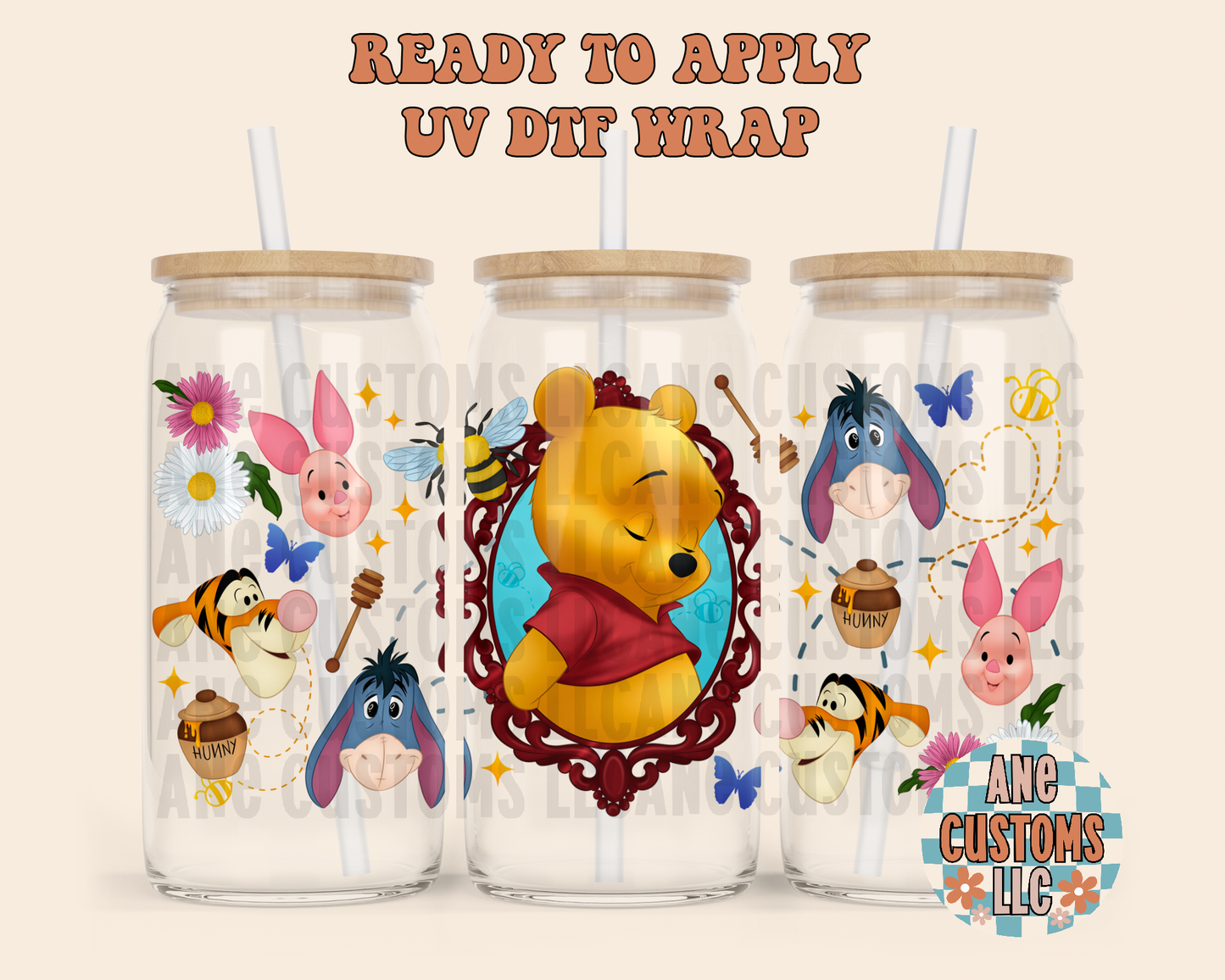 WTP frame UVDTF WRAP