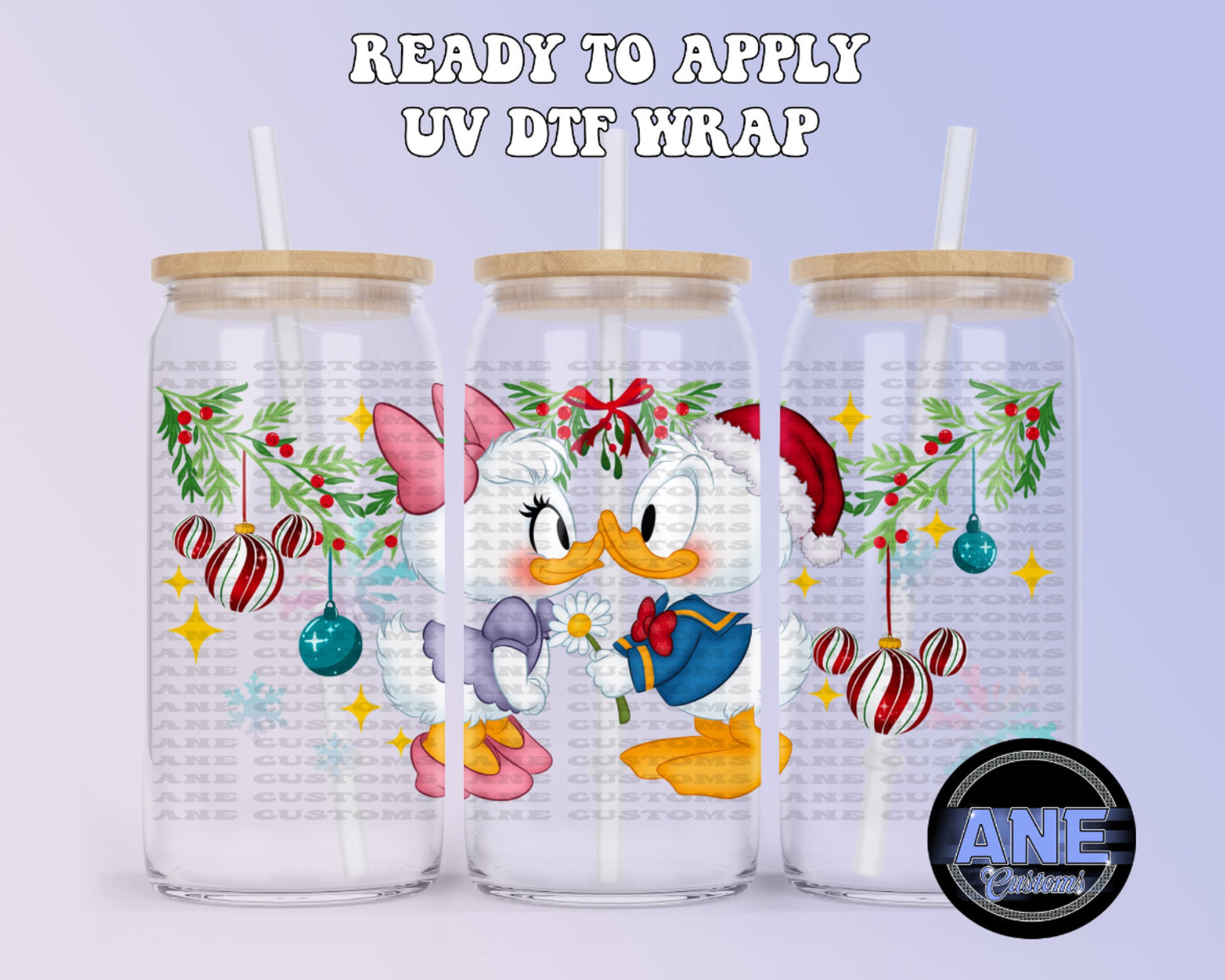 D&D christmas UVDTF WRAP