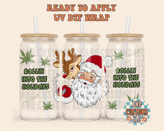 Rolling into the holidays UVDTF WRAP