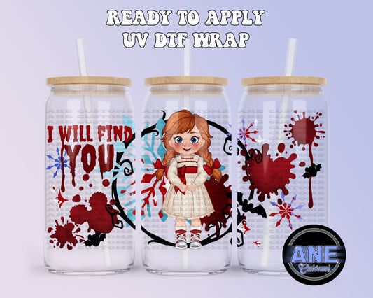 I will find you UVDTF WRAP