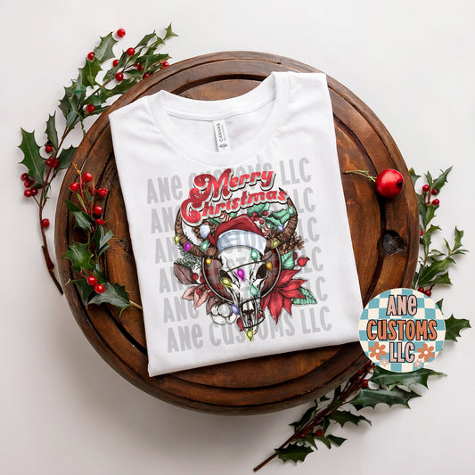 Merry christmas bull