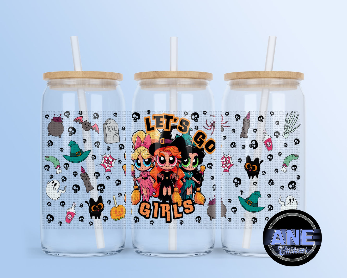 Lets go girls UVDTF WRAP