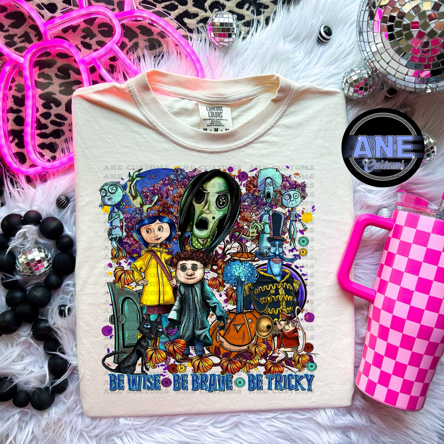 C Halloween with letters