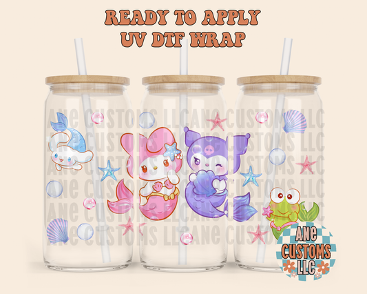 Mermaid HK UVDTF WRAP