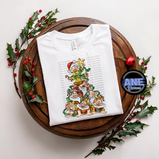 Christmas tree and friends