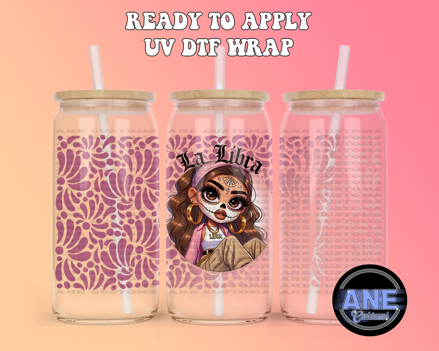 La libra dia de los muertos UVDTF