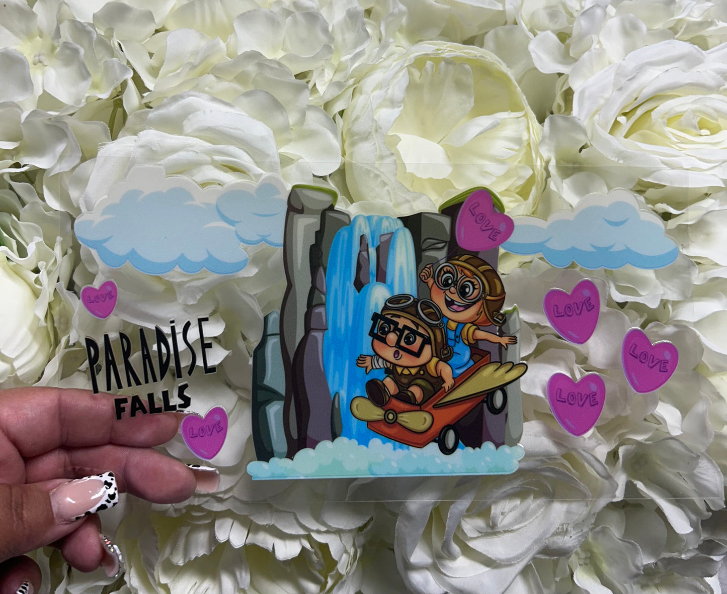 Paradise love UVDTF WRAP