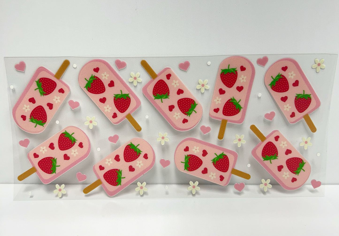 Fresas con crema UVDTF WRAP