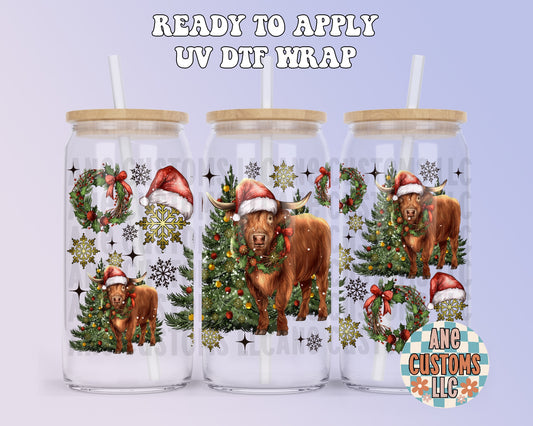 Moody christmas UVDTF WRAP