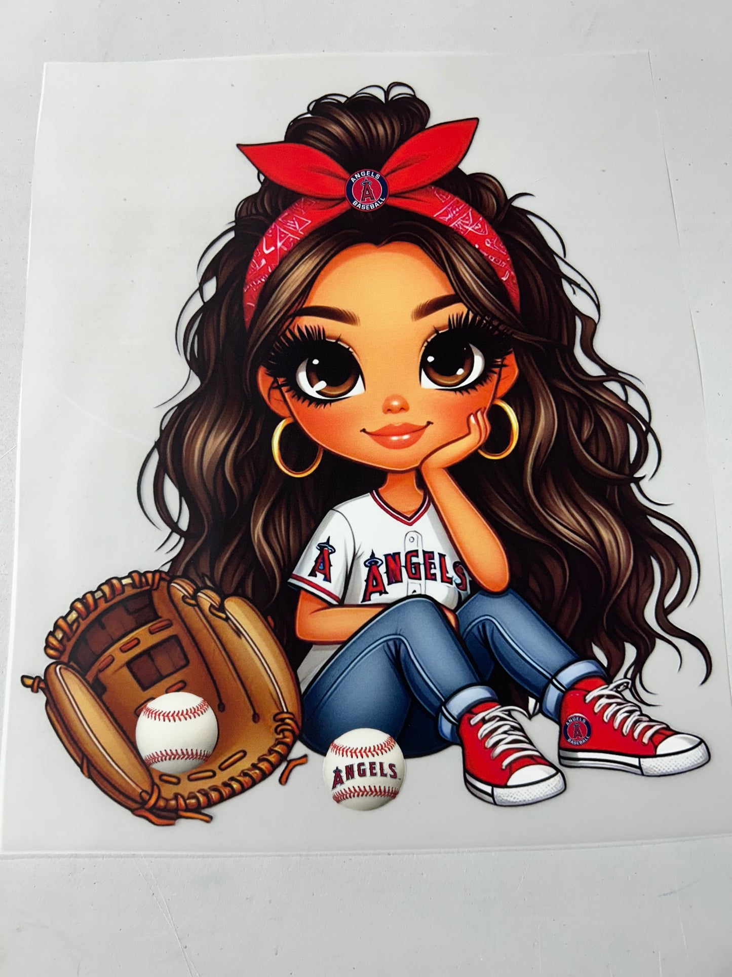 Baseball girl A