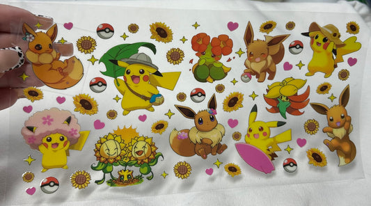 Summer and friends UVDTF WRAP