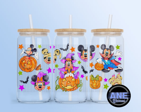 M & friends halloween UVDTF WRAP