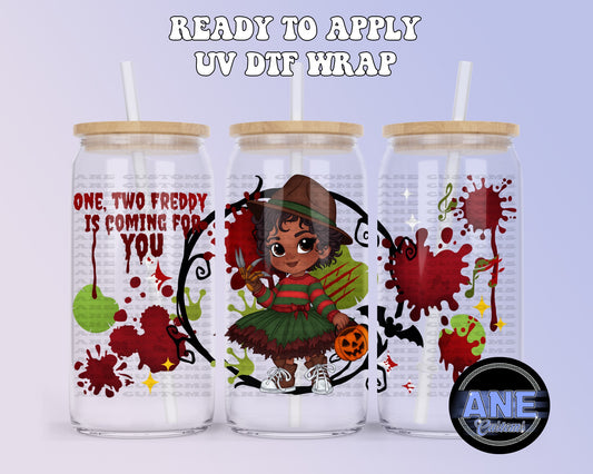 Fred halloween UVDTF WRAP