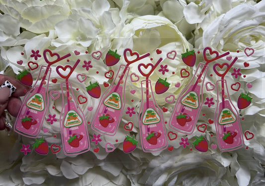 Refresco de fresa UVDTF WRAP