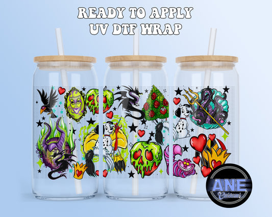 Villains do it better UVDTF WRAP