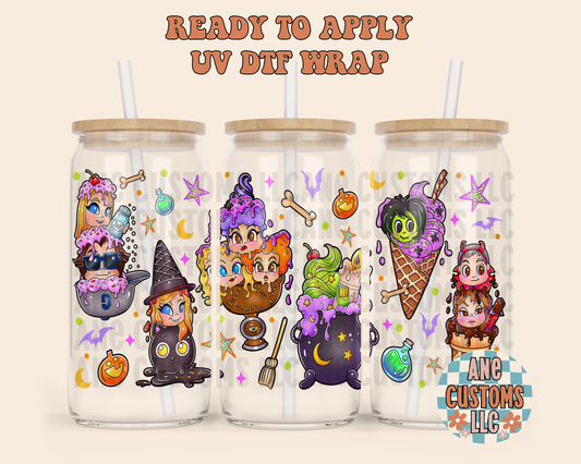 Sisters ice cream UVDTF WRAP