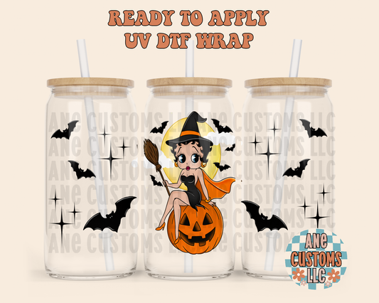 BB pumpkin UVDTF WRAP