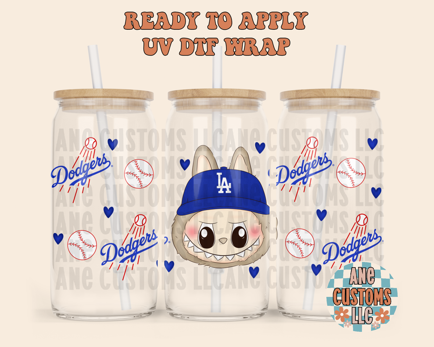 Baseball LBB UVDTF WRAP