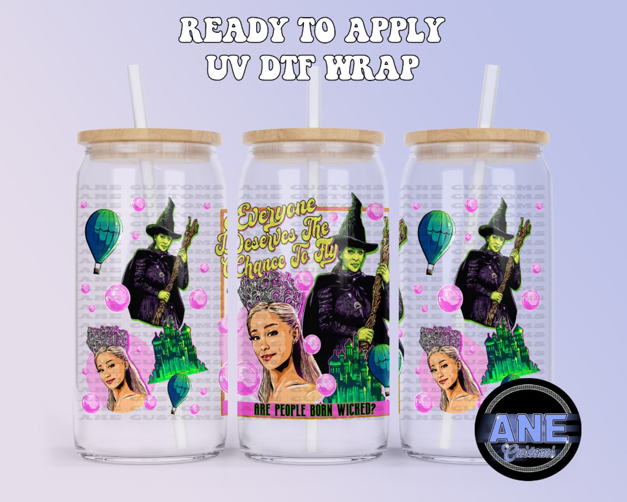 Are people born wicked ? UVDTF WRAP ANECUSTOMS