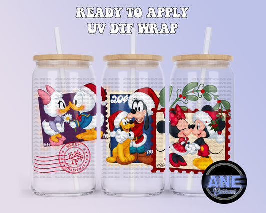 M & friends christmas UVDTF WRAP