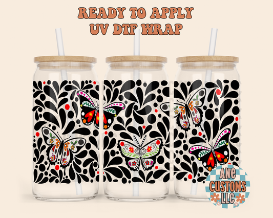 Talavera butterfly UVDTF WRAP