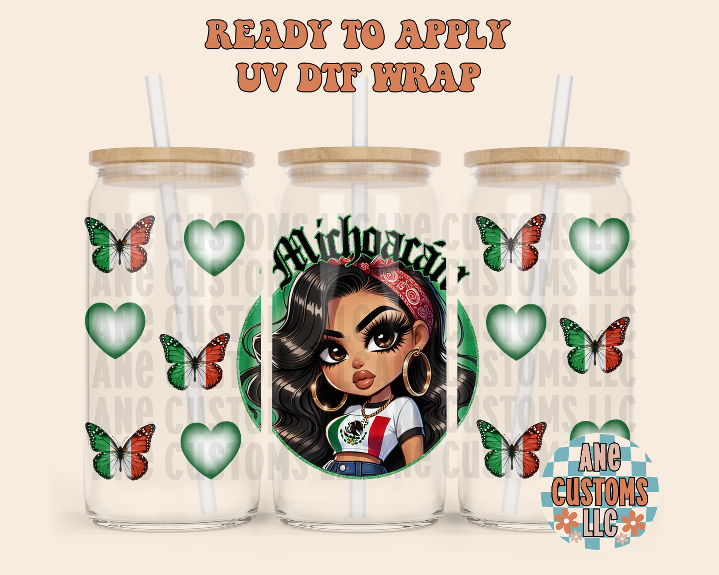 Michoacana UVDTF WRAP