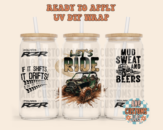 Let’s ride UVDTF WRAP