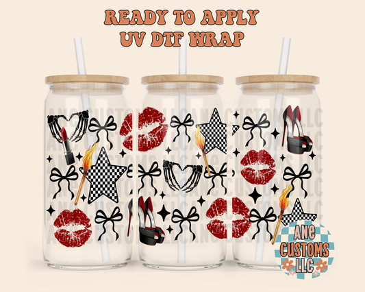 Kisses & bows UVDTF WRAP