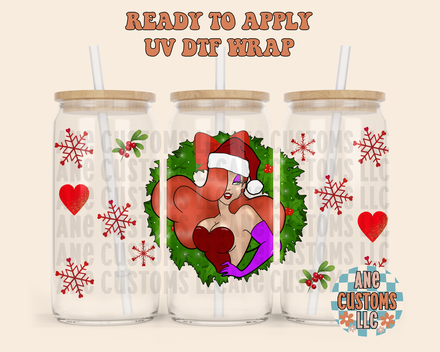 Christmas JR UVDTF WRAP