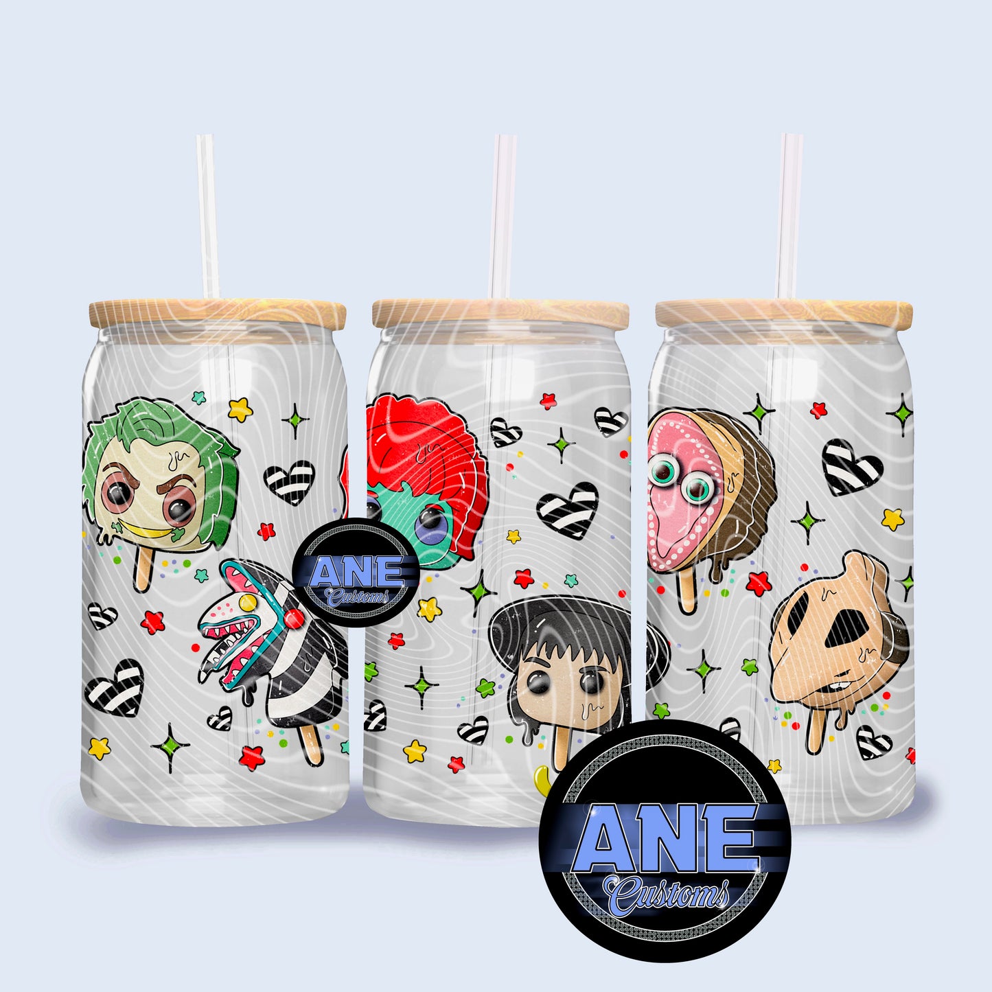 Green friends UVDTF WRAP