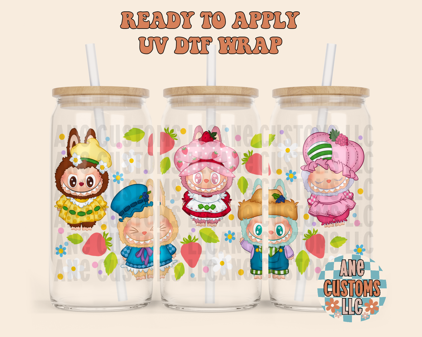 LBB strawberry UVDTF