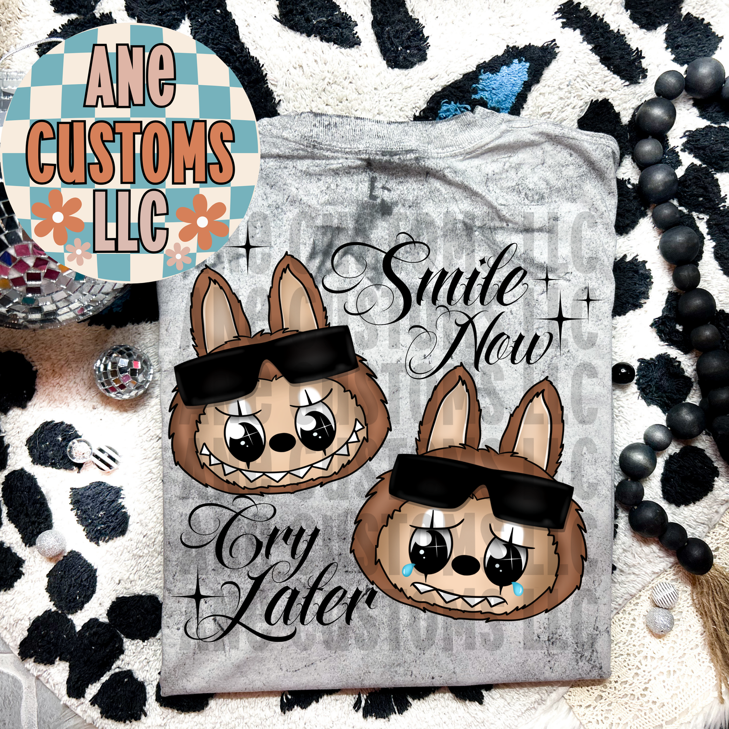 Smile now cry later LBB (black letters)