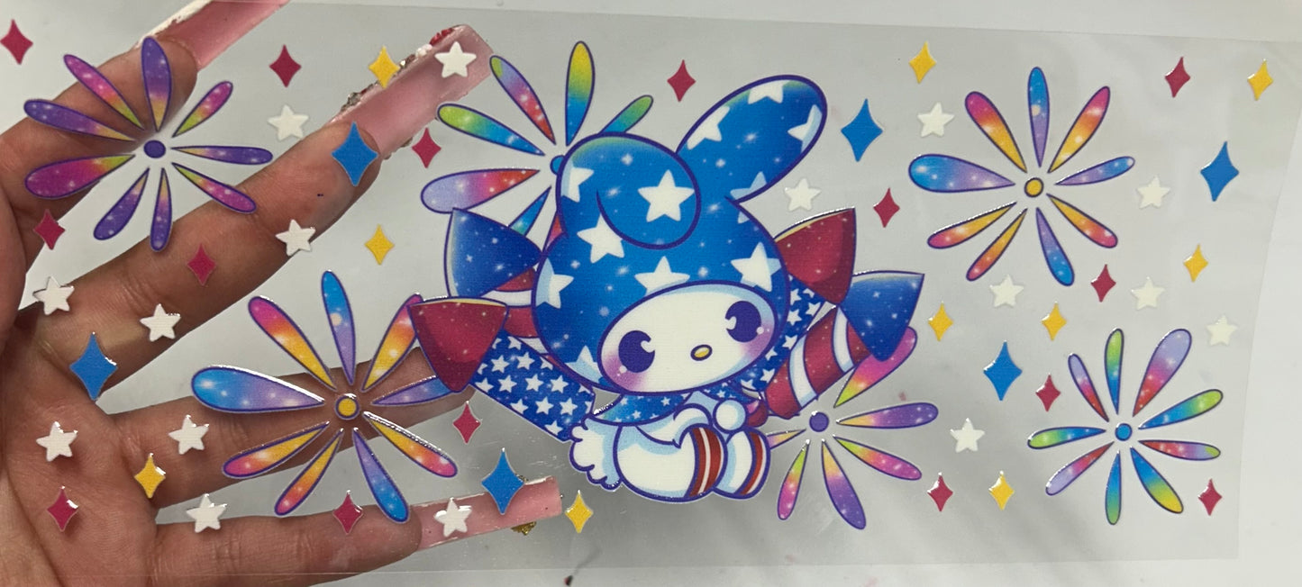 Kiwi fireworks UVDTF WRAP