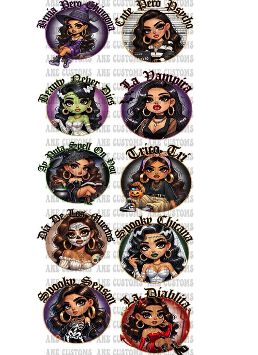 Chicana halloween #2 gangsheet