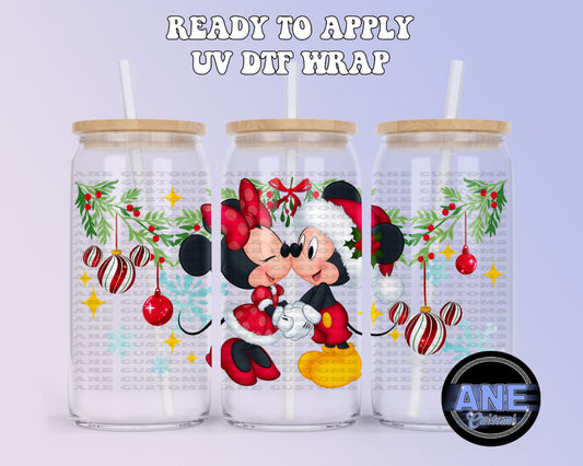 Mouse christmas UVDTF WRAP