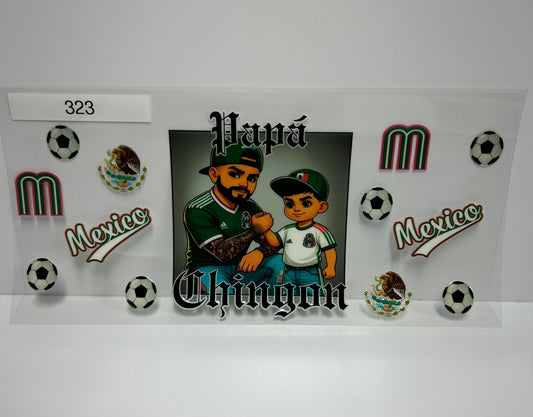 Papa chingon #323 UVDTF WRAP