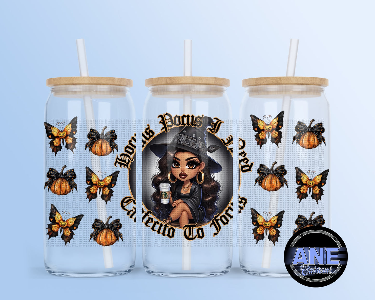 Hocus pocus i need cafecito UVDTF