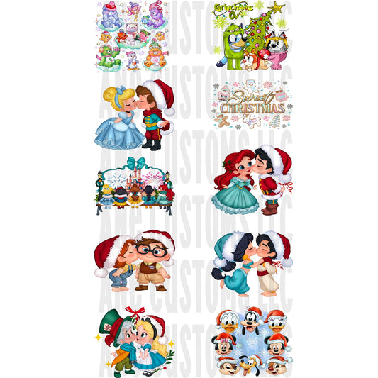 Happy place kids christmas gang sheet