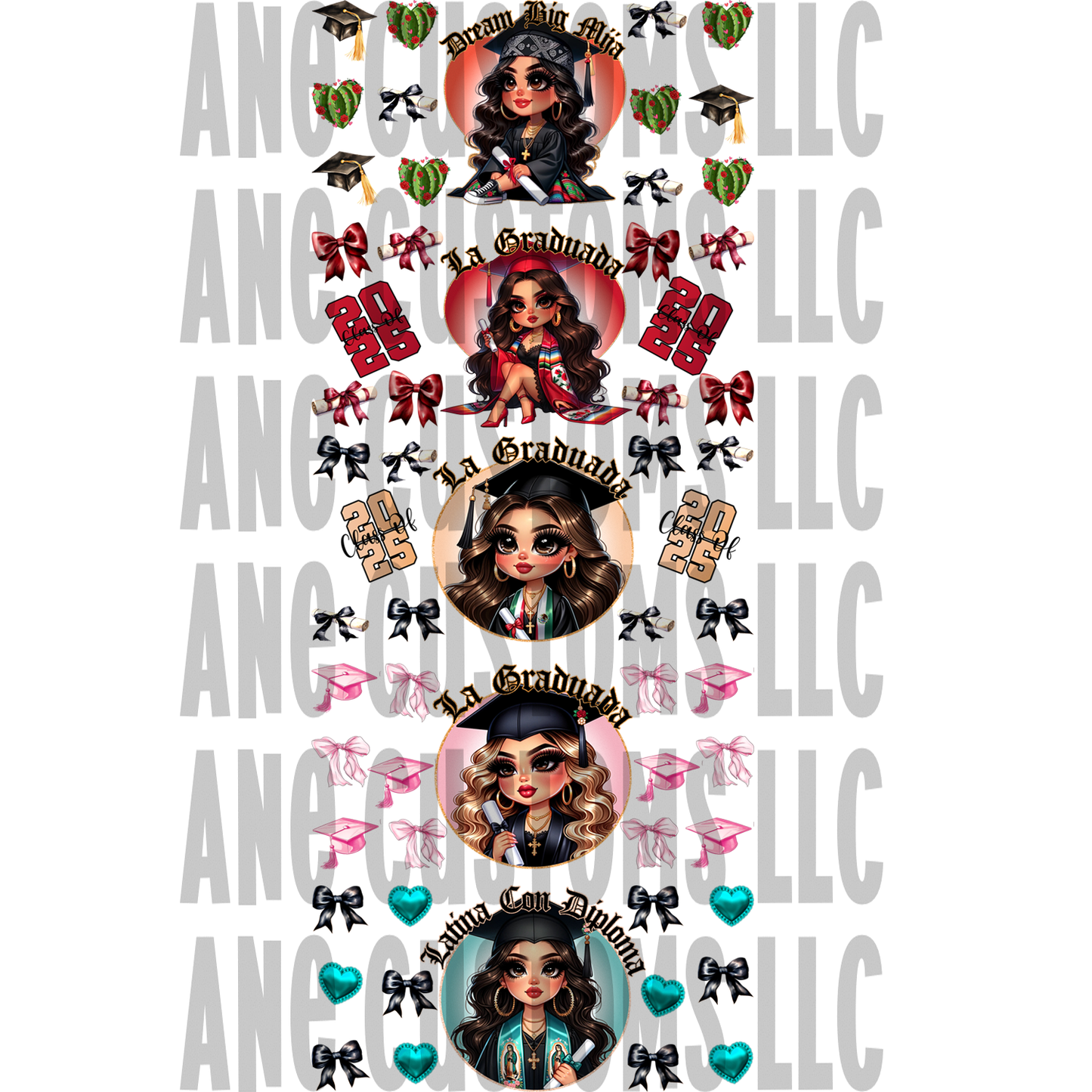 Chicana graduada bundle