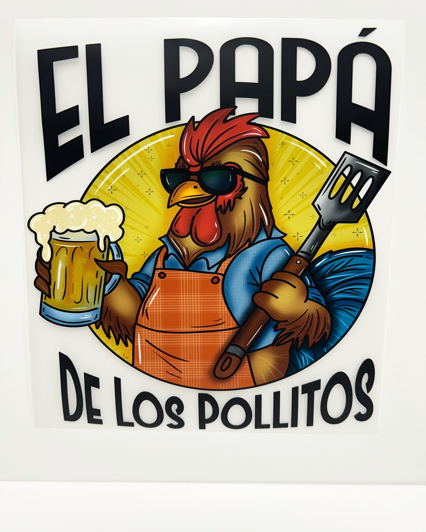 El papá de los pollitos