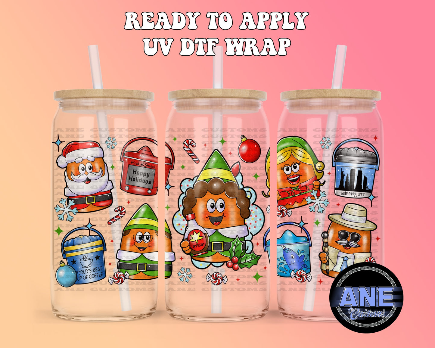 Elf nuggets UVDTF WRAP