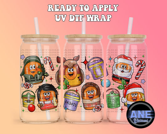 Friends nuggets UVDTF WRAP